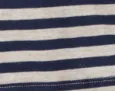 Alexandra Turtleneck in Navy Stripe