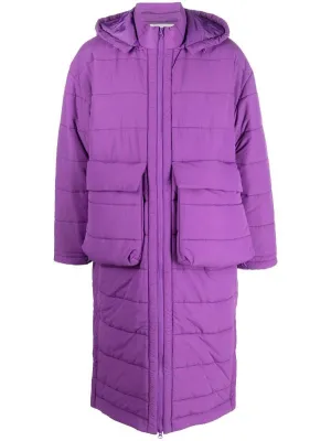 Apollo Long Coat -  Purple