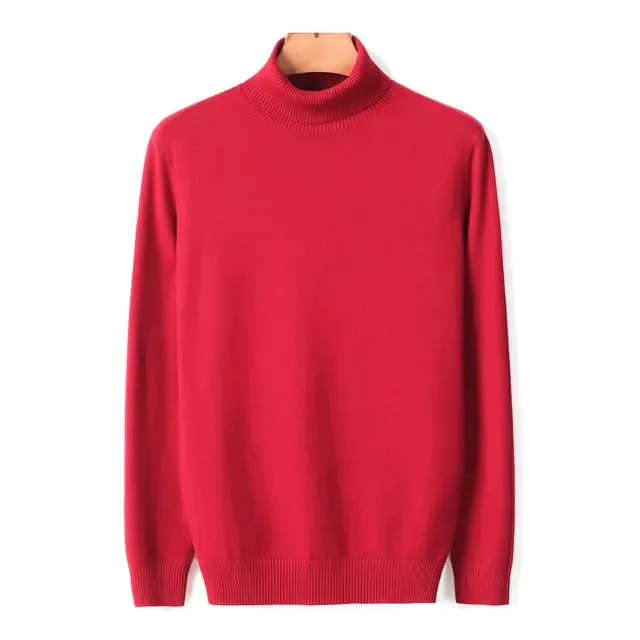 “Autumn Winter Women’s Warm Turtleneck Sweater