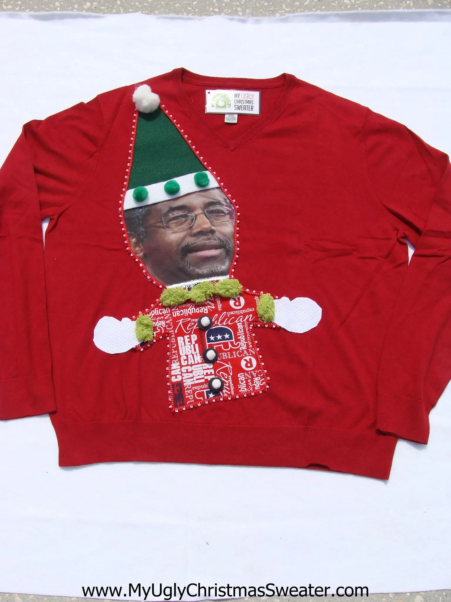 Ben Carson Christmas Sweater