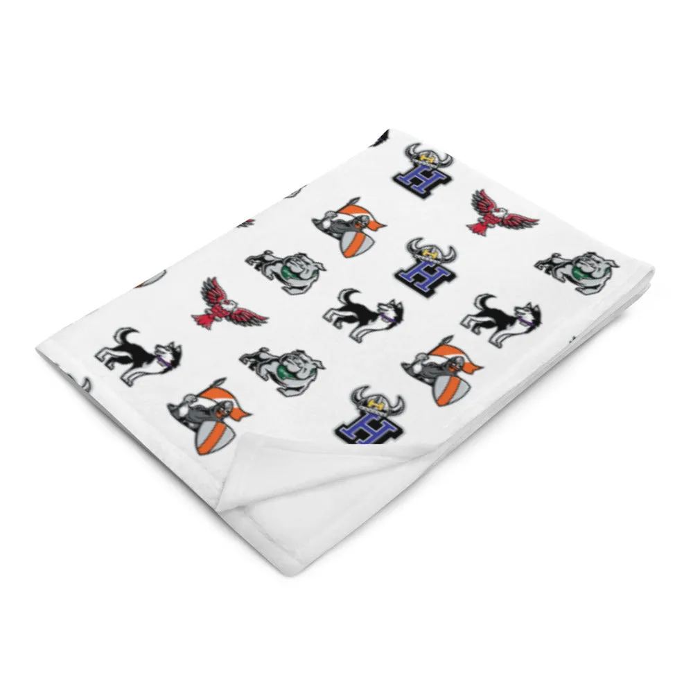 BHUSD Mascot Throw Blanket