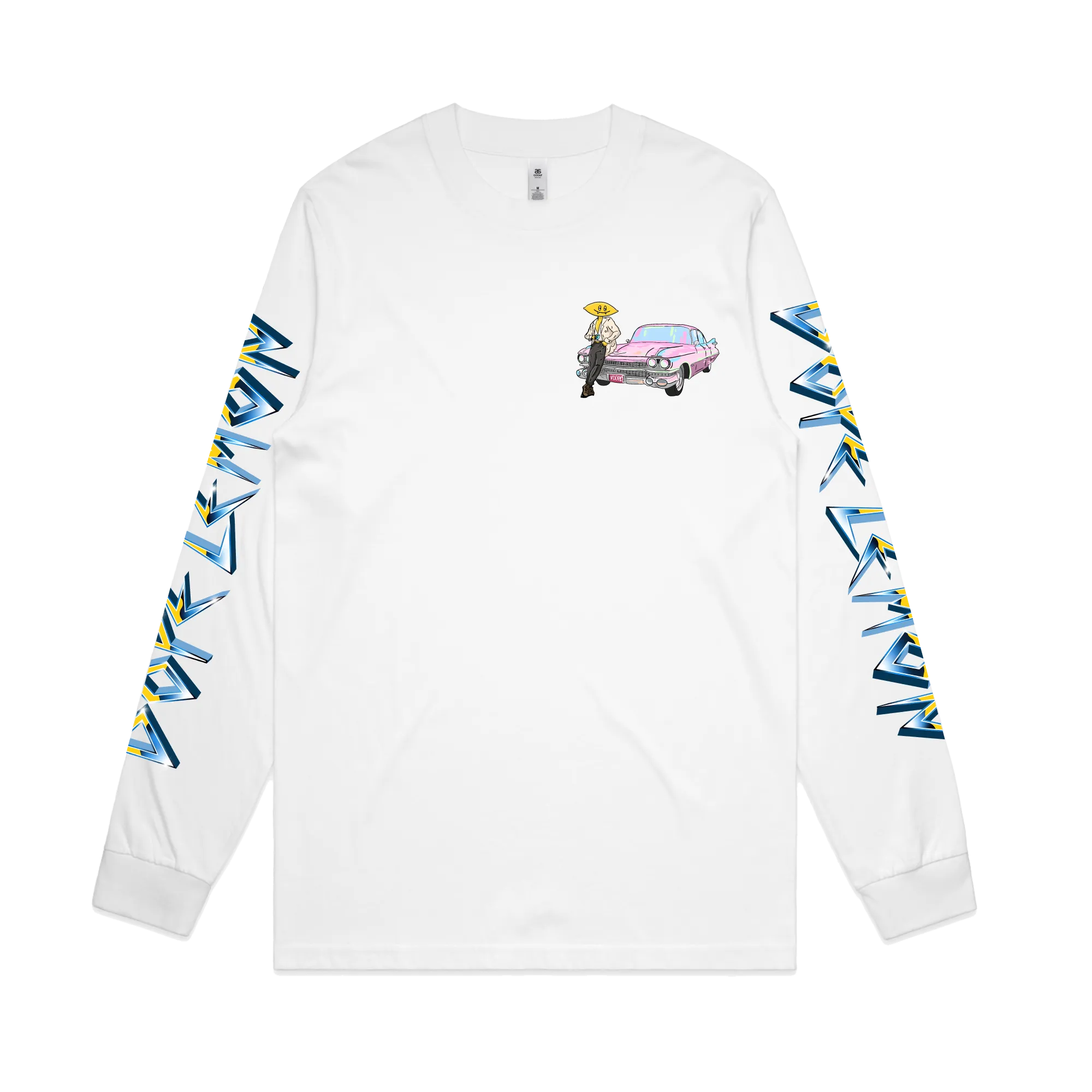 Cadillac Lemonhead / White Longsleeve