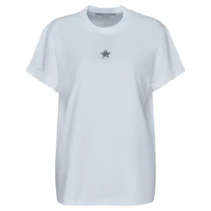 Crystal Mini Star Embroidery T-Shirt