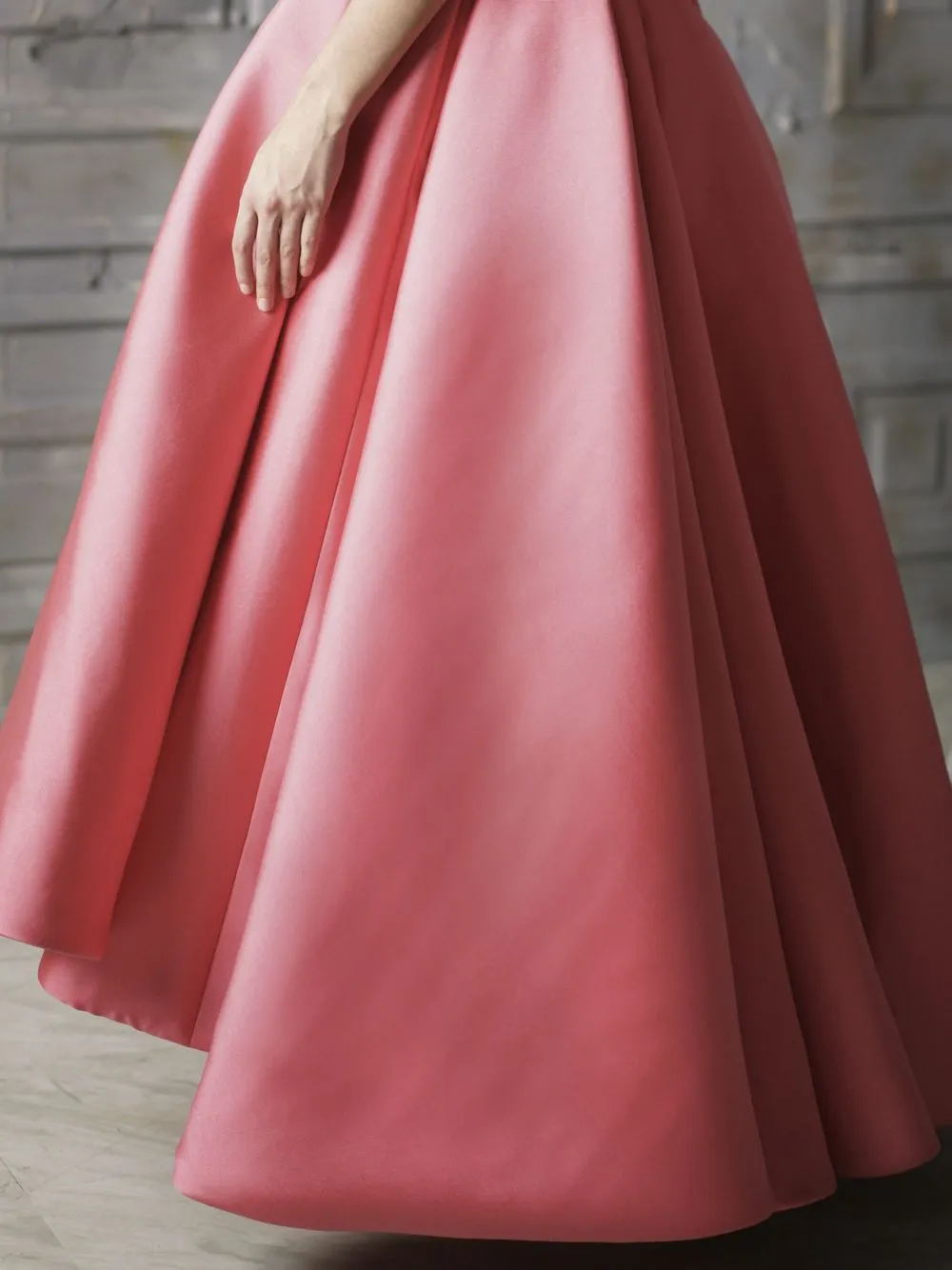 Dress With Draped Bodice