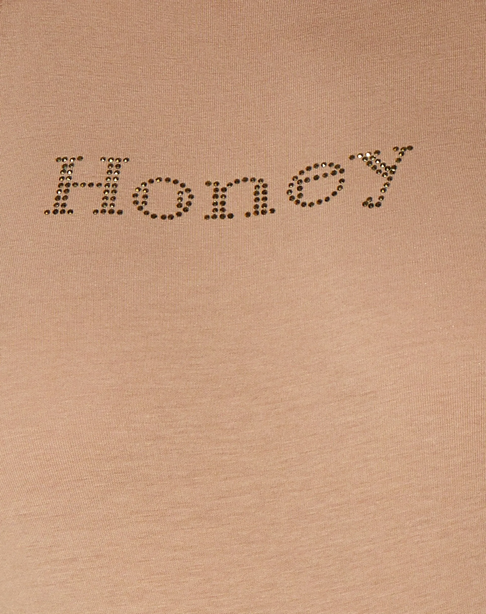 Gavis Bodice in Tan 'Honey' Diamante in Gold