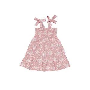 Huxbaby Floral Shirred Bodice Dress