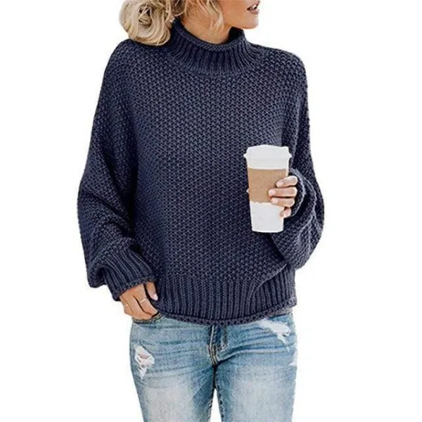 Knit Loose Pullover Fashion Sweater