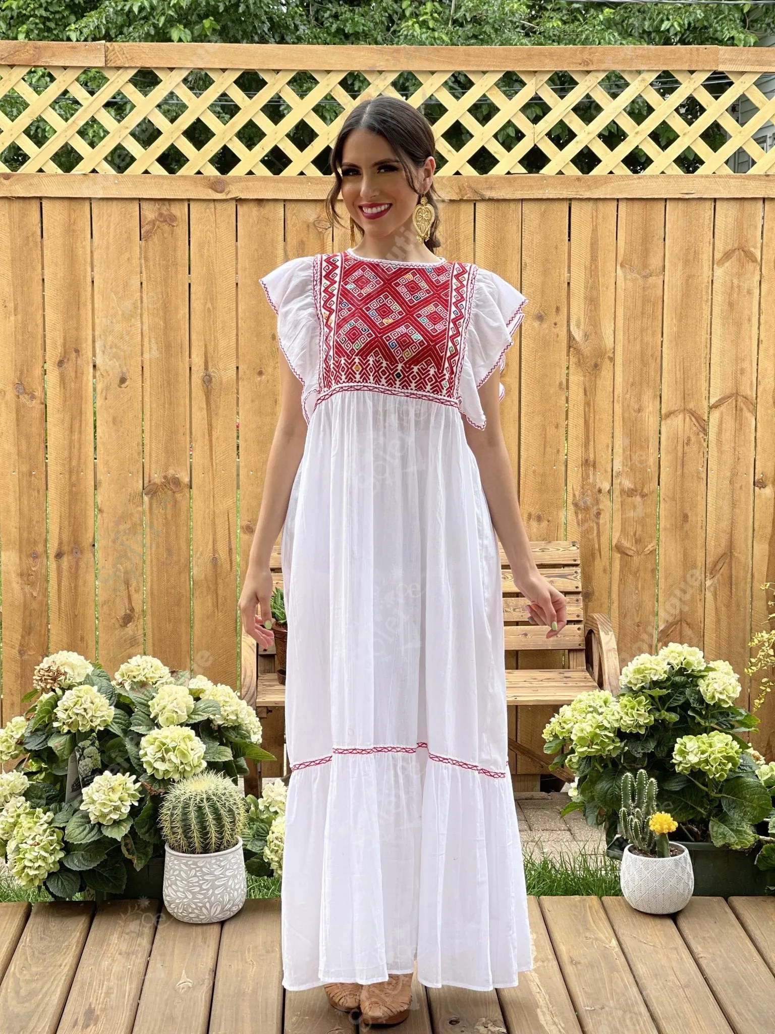 Larissa Embroidered Dress