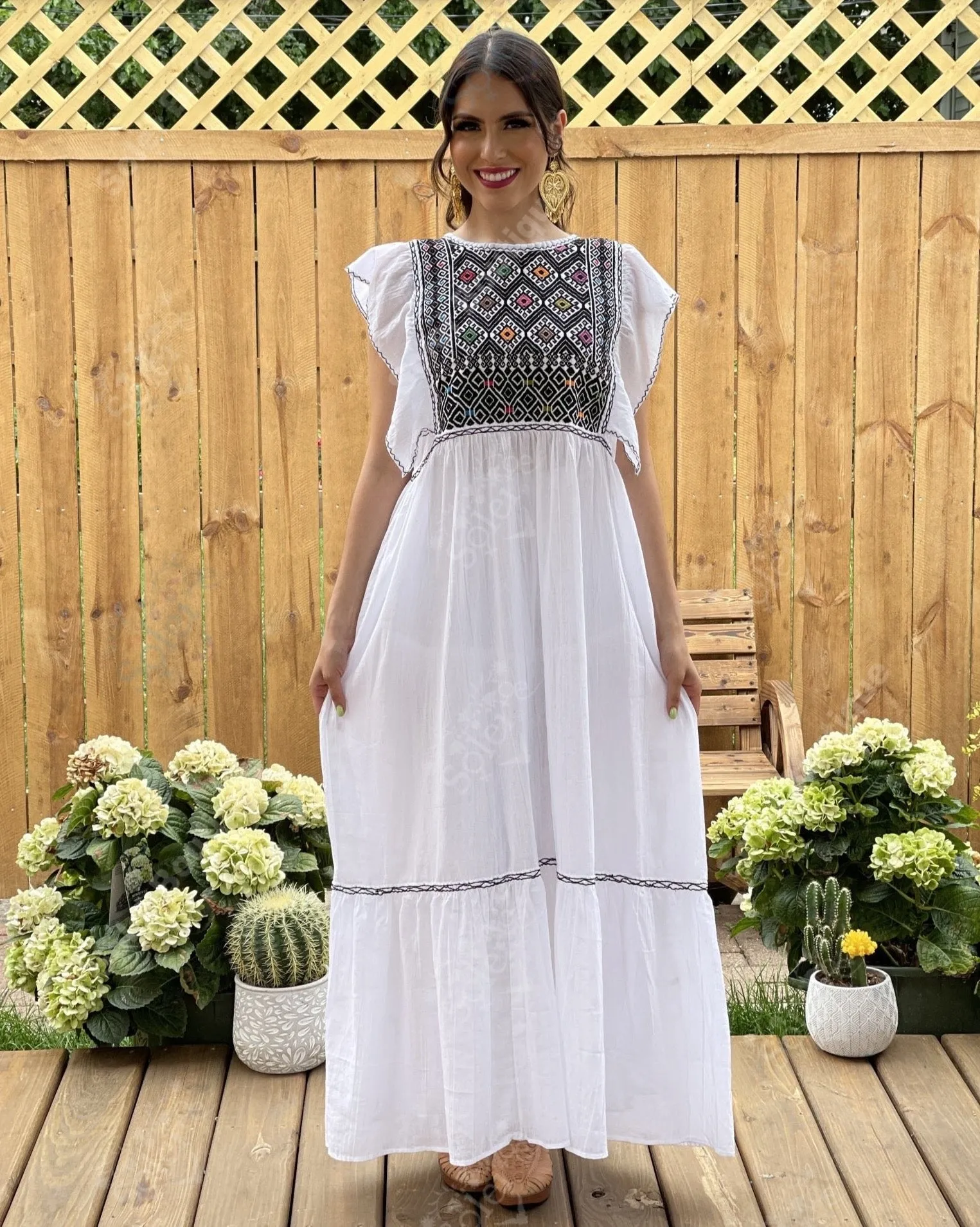 Larissa Embroidered Dress