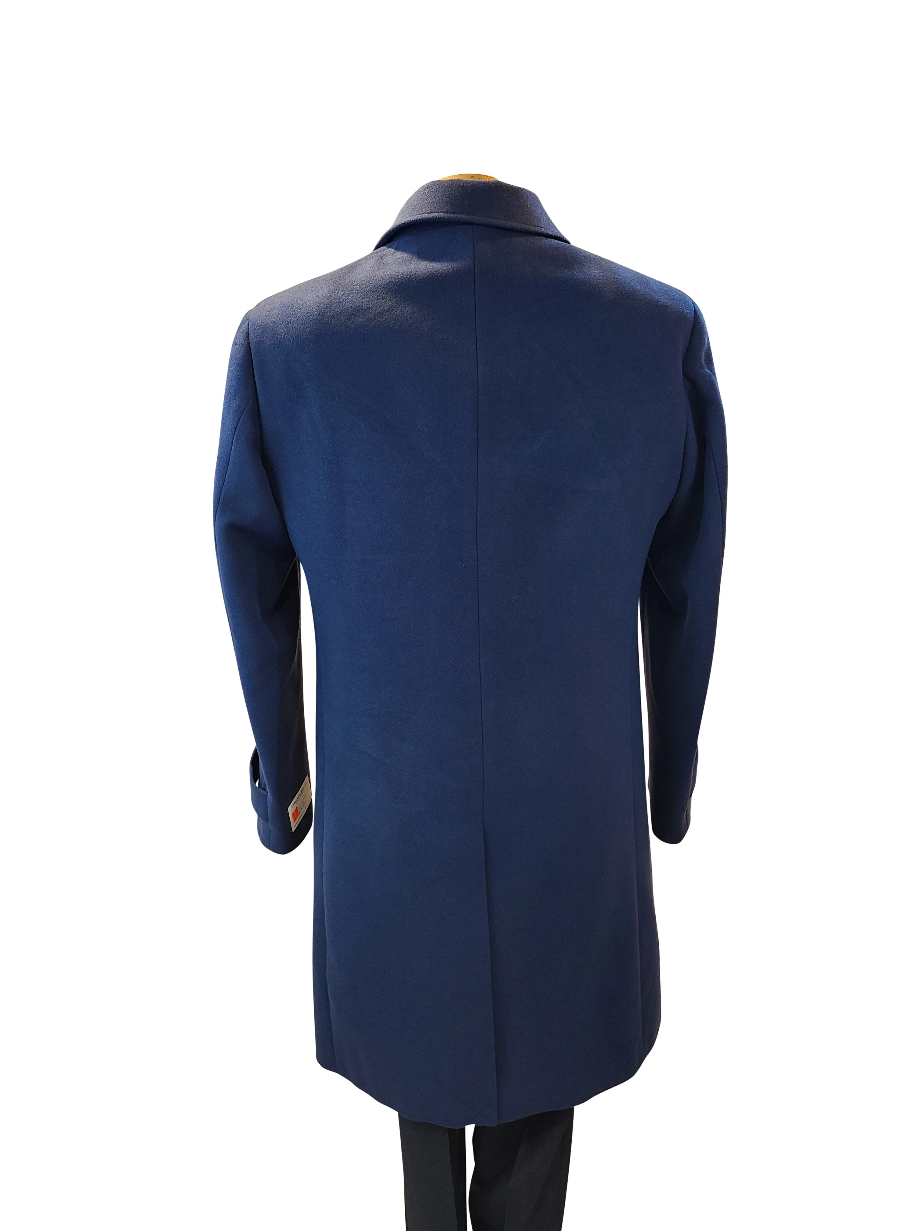 Lorenzo Bruno Hidden Buttons Coat