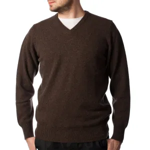 Men's Hawick Knitwear Pure Cashmere Pla  Porcupine