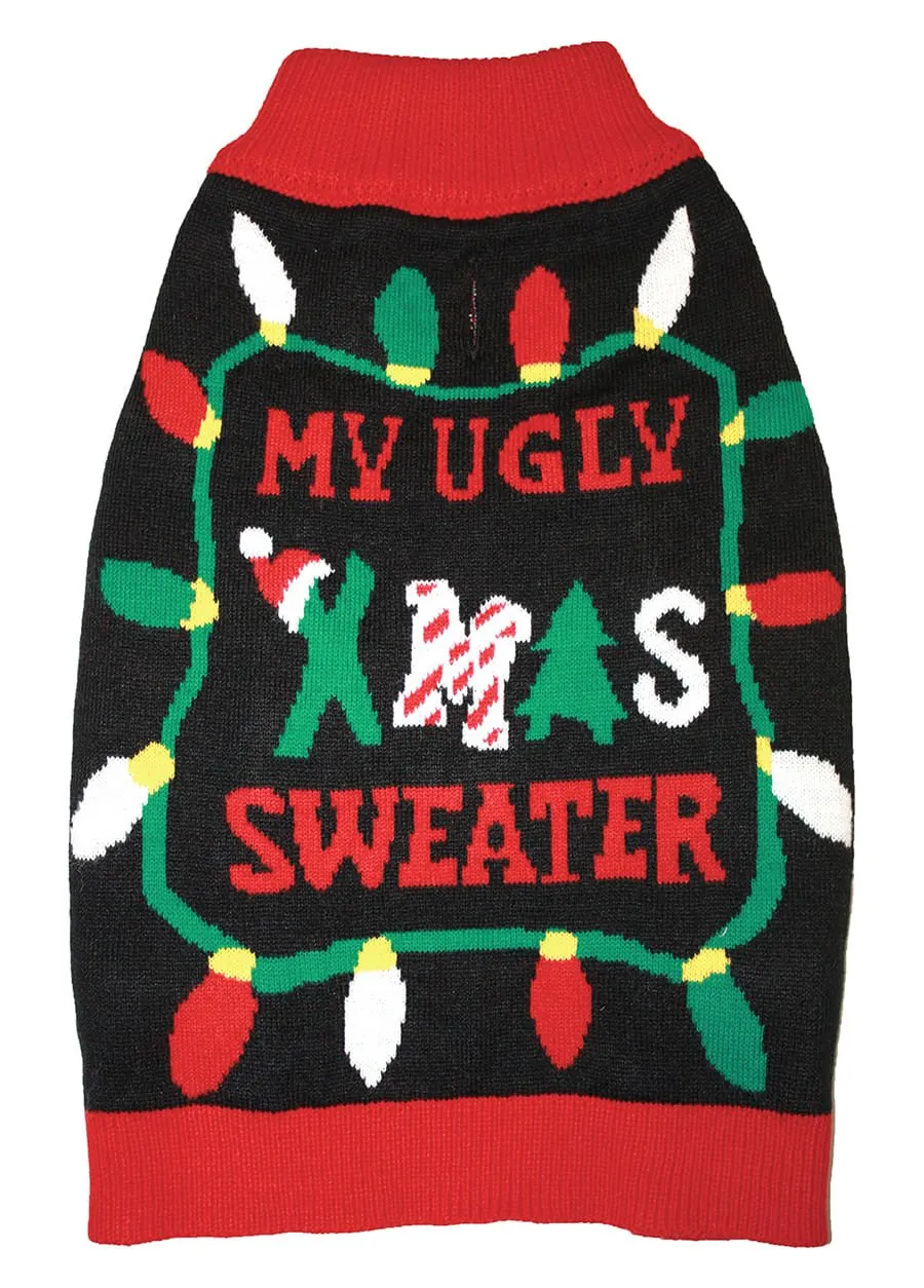 My Ugly Christmas Dog Sweater