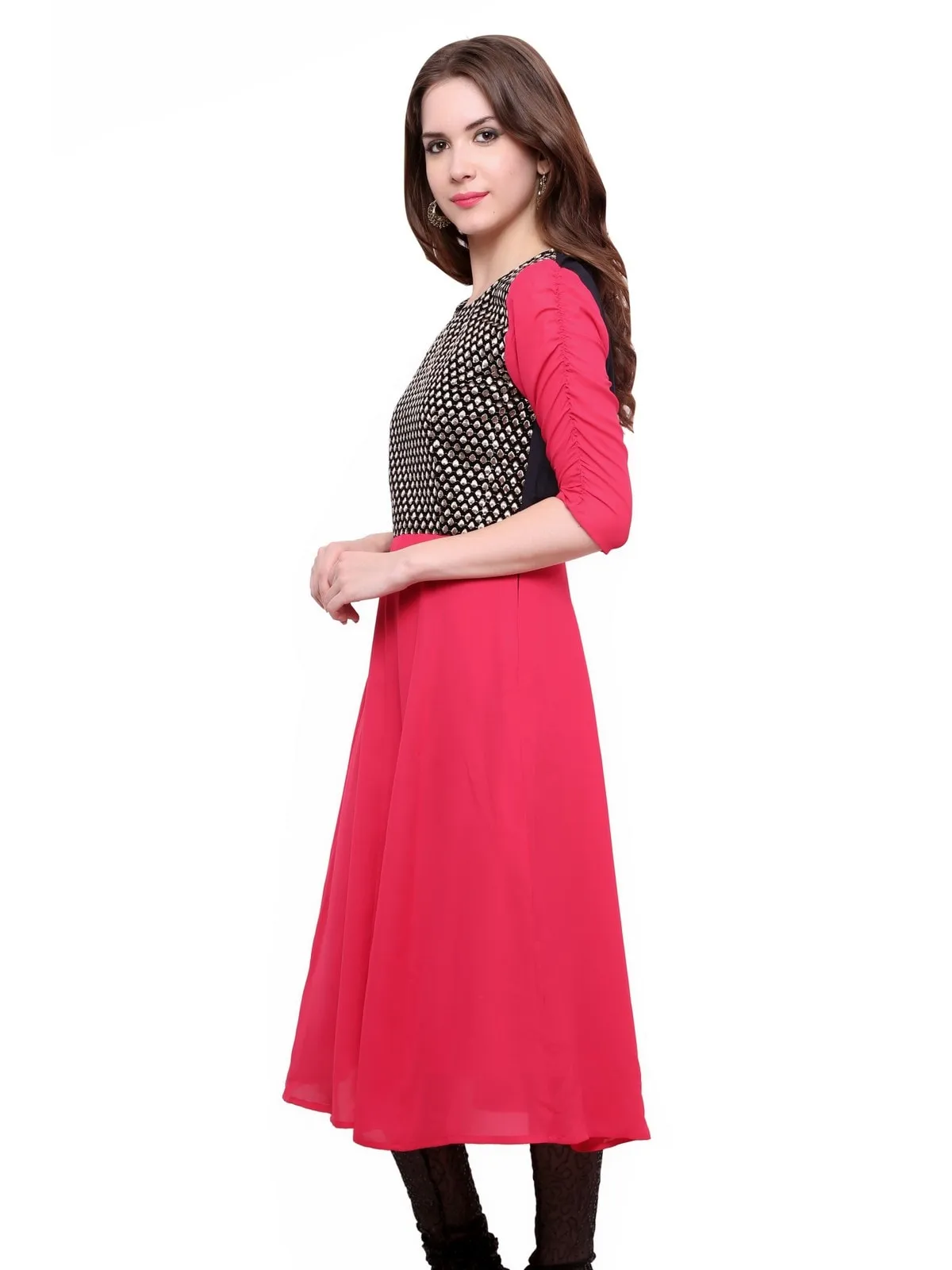 Pannkh Women's Brocade Bodice Kurti