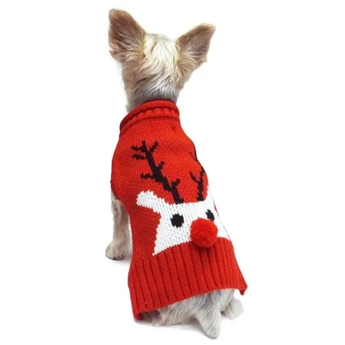 Red Nose Reindeer Sweater