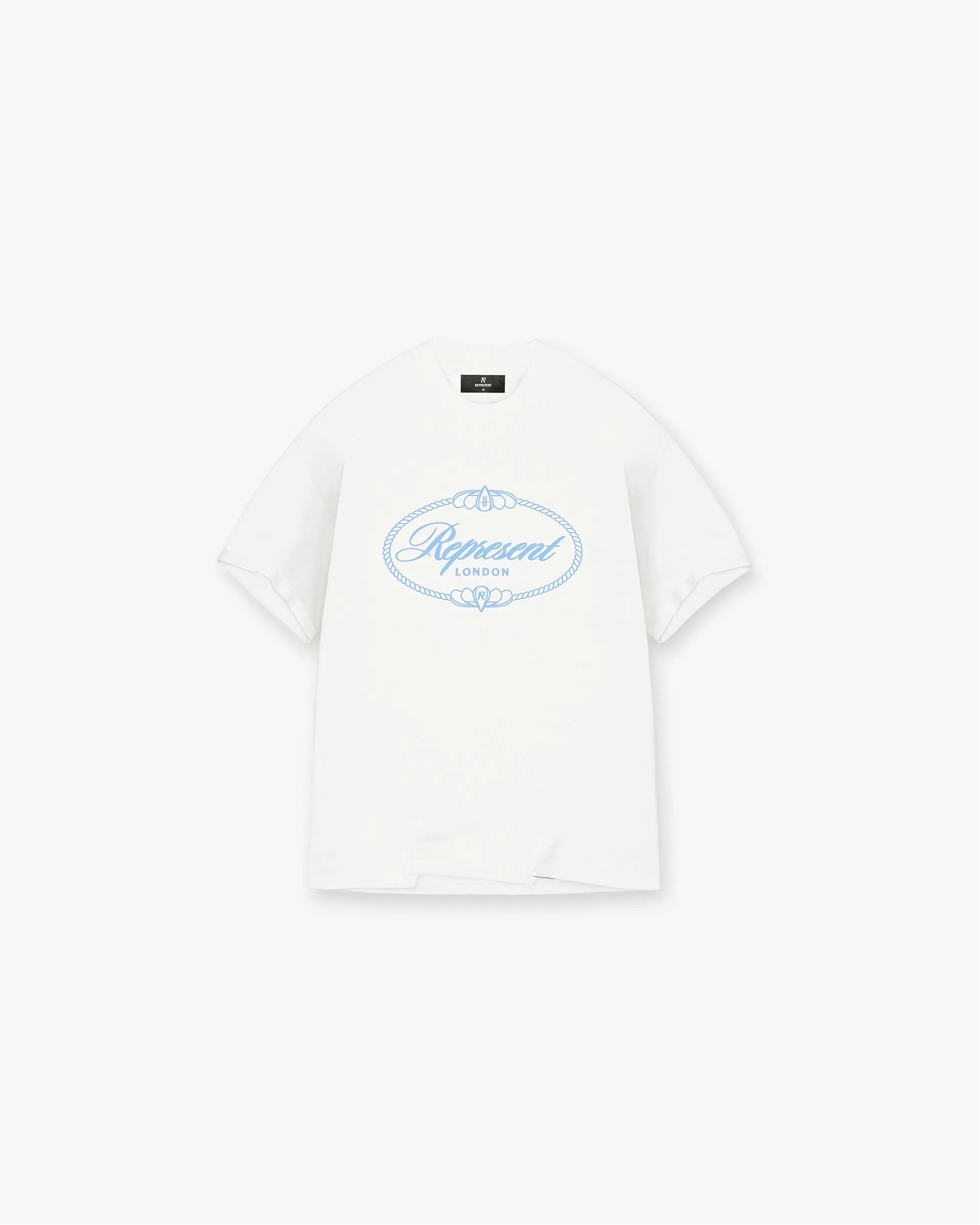 Represent X Harrods Crest T-Shirt - Flat White