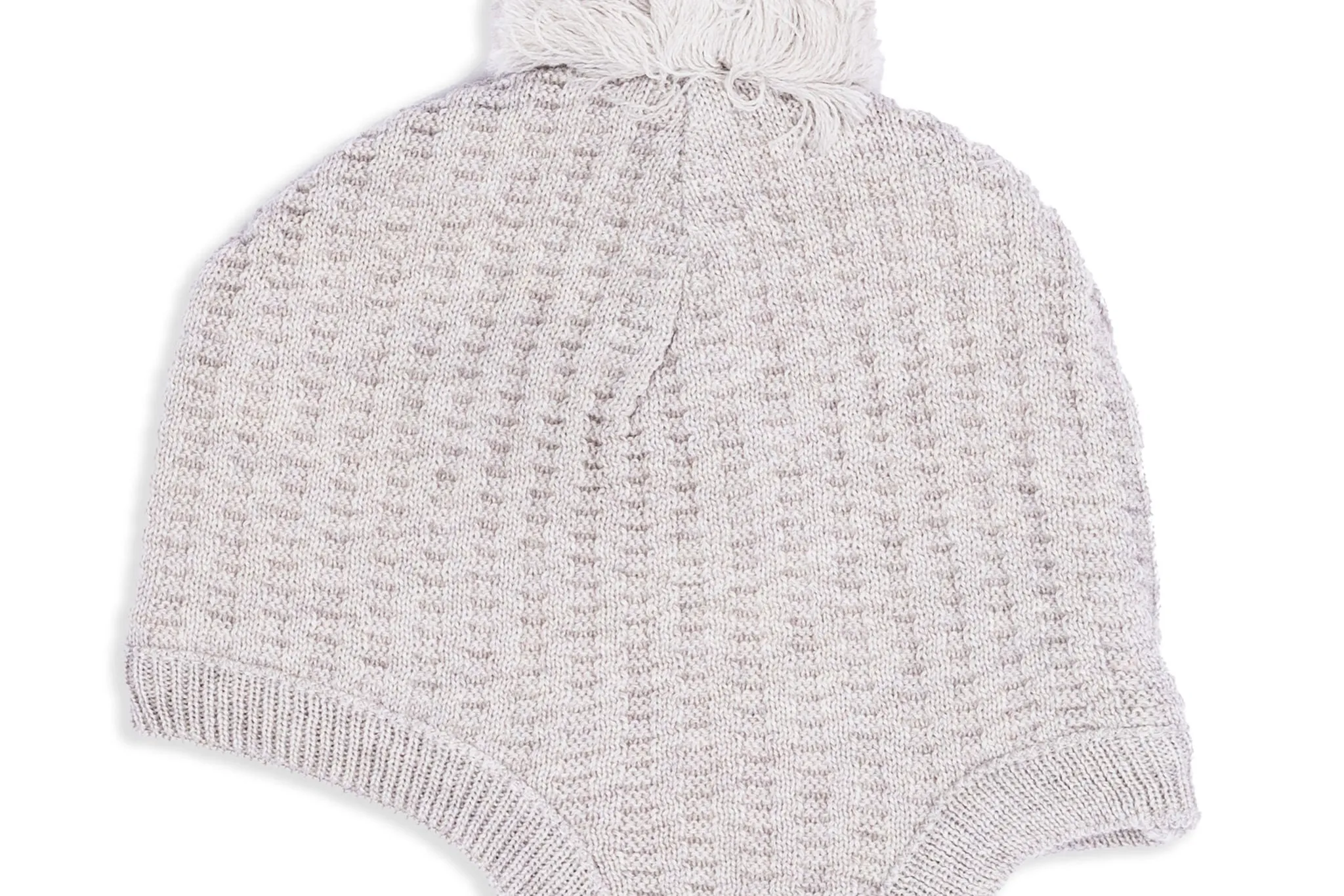 Sand Merino Wool Knit Hat