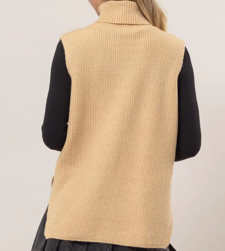 Sporty Gal Sleeveless Sweater