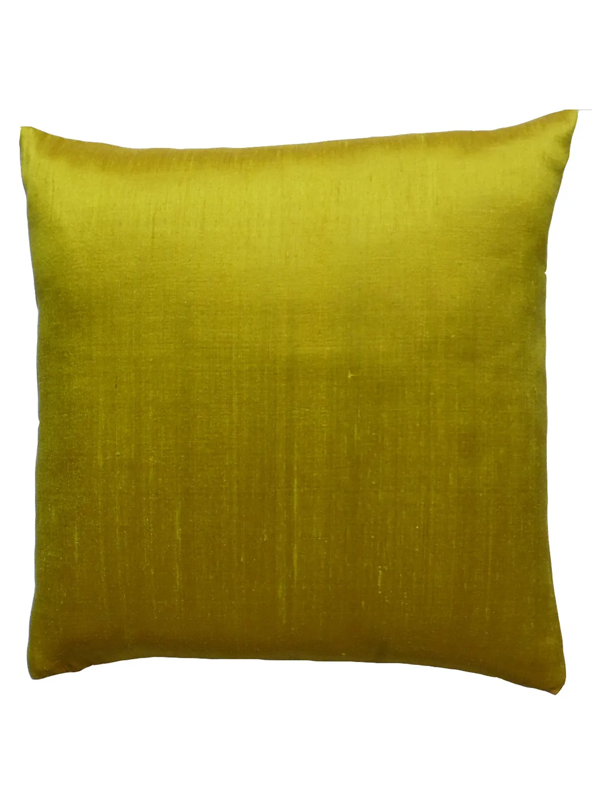 Thai Silk Solid Pillow Citrine