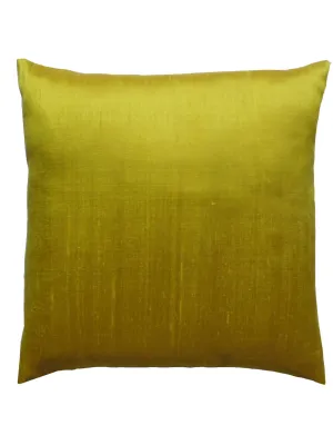 Thai Silk Solid Pillow Citrine