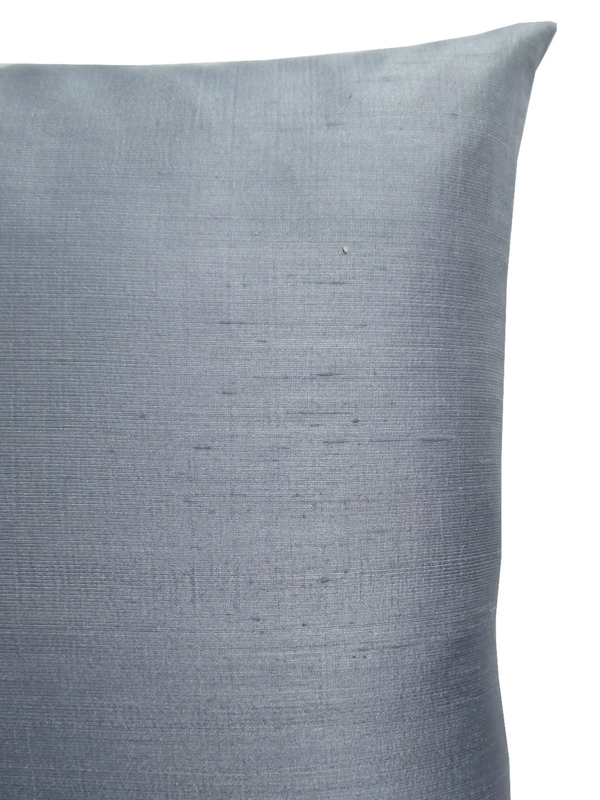 Thai Silk Solid Pillow Dove Grey