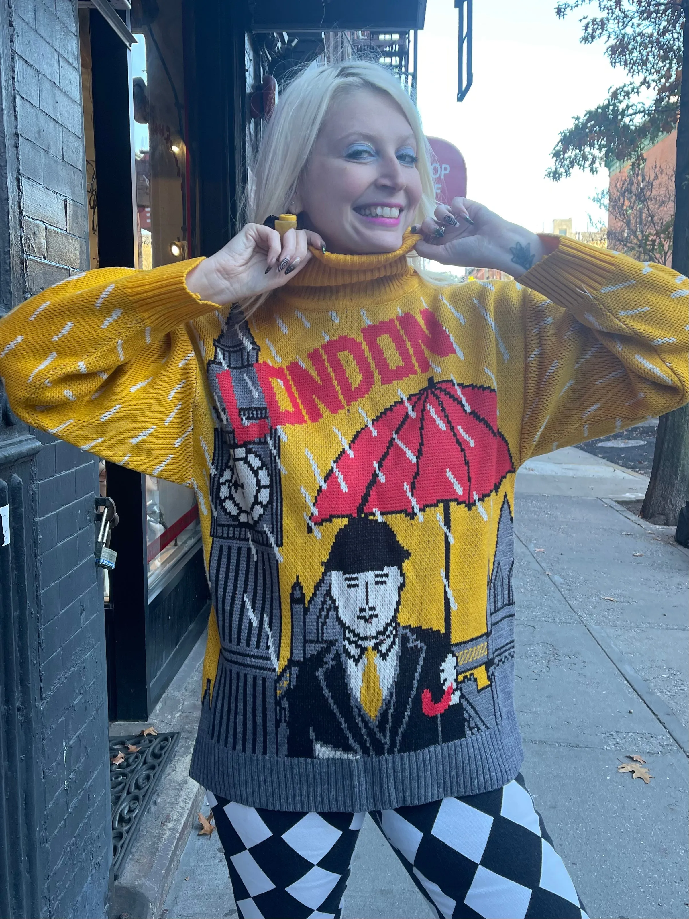 Vintage 80s London Sweater