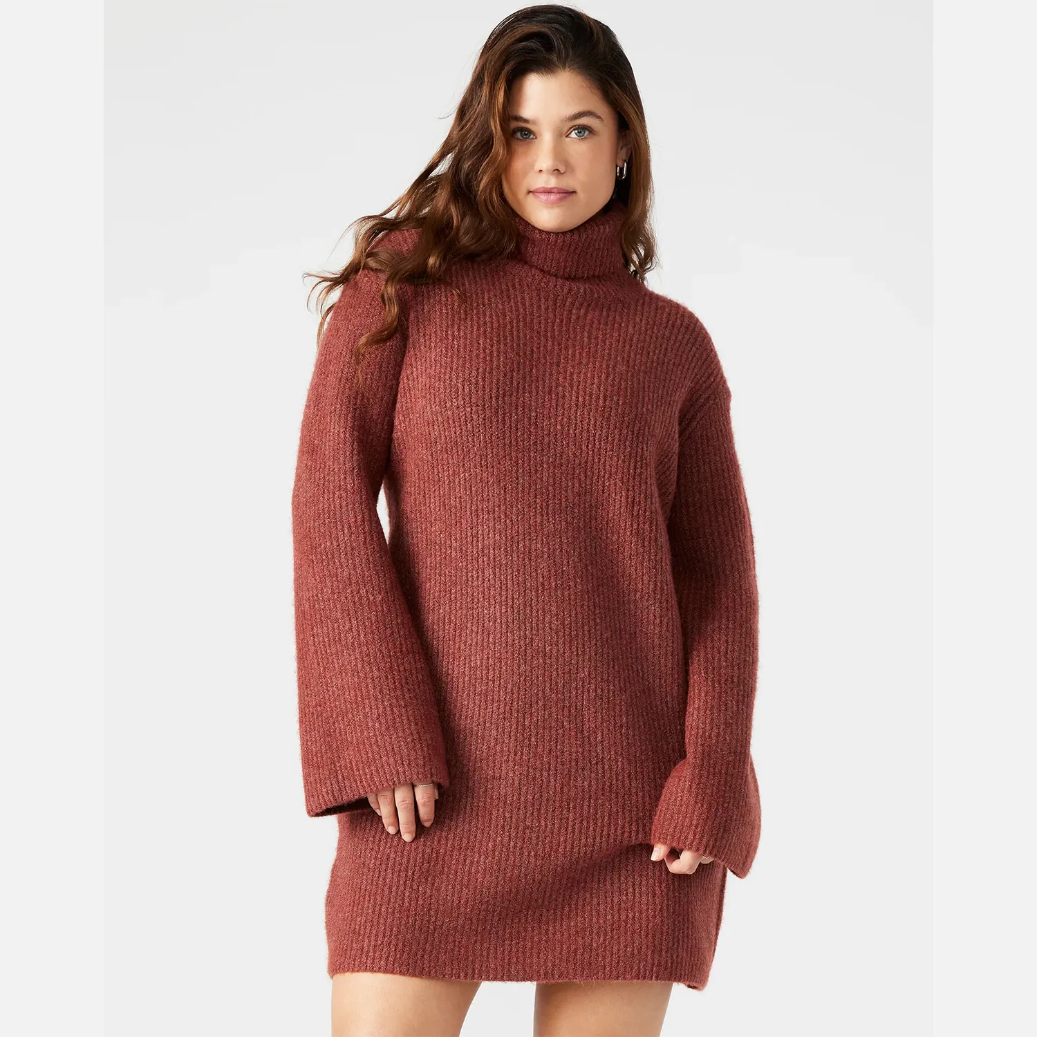 Women's Abbie Sweater Dress - Baked Apple